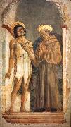 DOMENICO VENEZIANO St John the Baptist and St Francis sdn china oil painting reproduction